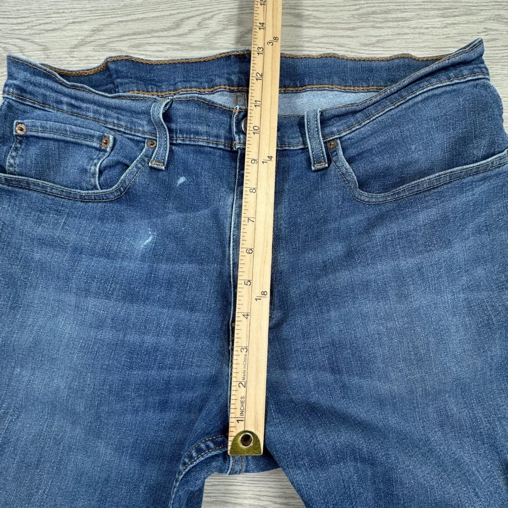 Levis Mens Jeans 559 Relaxed Straight Blue 34x32 Stretch Denim Five Pocket